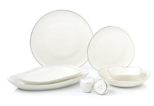 Neva N3524 28 Parça 6 Kişilik Porselen Yuvarlak Yemek Takımı