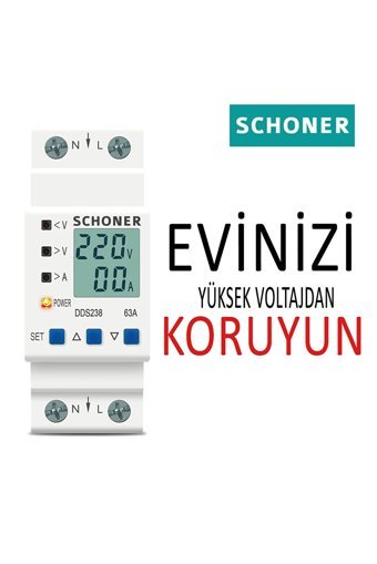 Hiking Eşya Seti Voltaj Akımı Yıldırım Koruma Monofaz