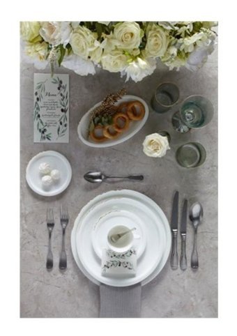 Koleksiyon Eser-I Istanbul 120 Parça 12 Kişilik Bone China Porselen Yuvarlak Yemek Takımı