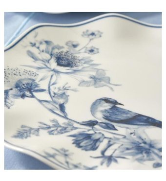 Güral Porselen Nesrin 24 Parça 6 Kişilik Bone China Porselen Yuvarlak Yemek Takımı