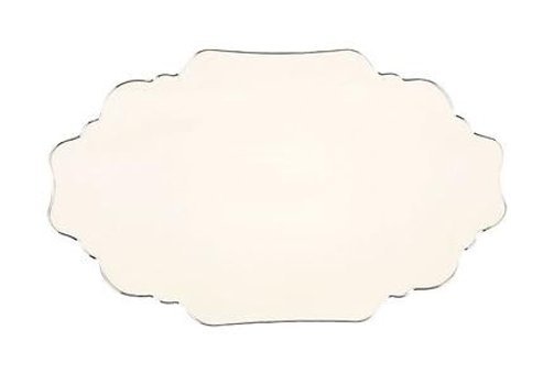 Porland 04ALM007991 27 Parça 6 Kişilik Porselen Yuvarlak Yemek Takımı