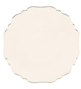 Porland 04ALM007990 27 Parça 6 Kişilik Porselen Yuvarlak Yemek Takımı