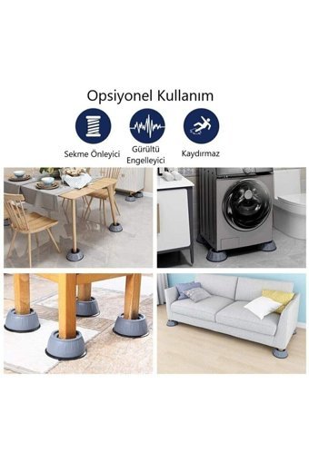 Öz Ticaret Eşya Seti Titreşim Önleyici Eşya Altlığı