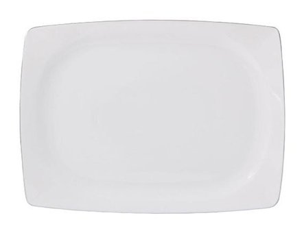 Porland 04PLM005323 57 Parça 12 Kişilik Porselen Kare Yemek Takımı
