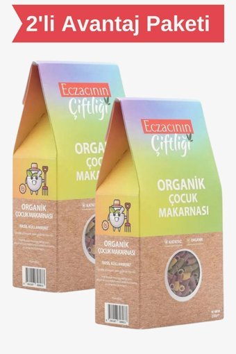 Eczacının Çiftliği Organik Makarna 2 x 250 gr