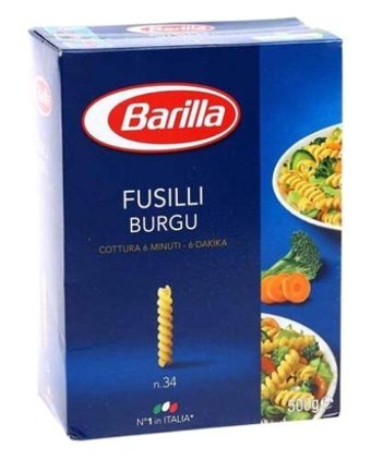 Barilla Fusıllı Burgu Makarna 12 x 500 gr