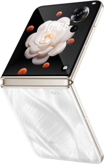 Honor Magic V Flip 256 GB Hafıza 12 GB Ram 6.8 inç 50 MP Katlanabilir Çift Hatlı OLED Ekran Android Akıllı Cep Telefonu Beyaz