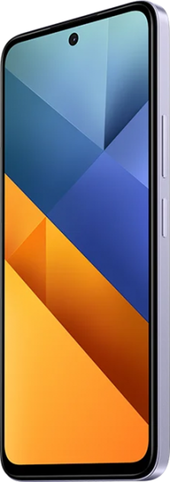 Poco M6 128 GB Hafıza 6 GB Ram 6.79 inç 108 MP Çift Hatlı IPS LCD Ekran Android Akıllı Cep Telefonu Mor