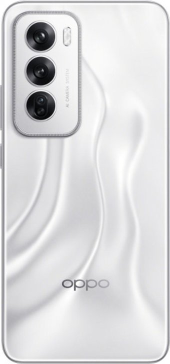 Oppo Reno12 256 GB Hafıza 12 GB Ram 6.7 inç 50 MP Çift Hatlı AMOLED Ekran Android Akıllı Cep Telefonu Gümüş