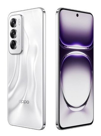 Oppo Reno12 256 GB Hafıza 12 GB Ram 6.7 inç 50 MP Çift Hatlı AMOLED Ekran Android Akıllı Cep Telefonu Gümüş