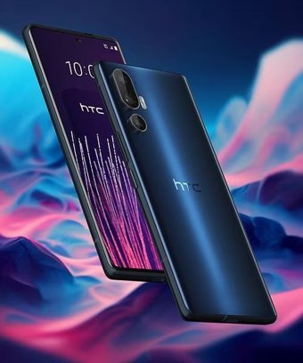 HTC U24 Pro 256 GB Hafıza 12 GB Ram 6.8 inç 50 MP Çift Hatlı OLED Ekran Android Akıllı Cep Telefonu Mavi