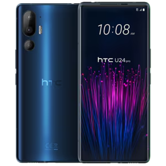 HTC U24 Pro 256 GB Hafıza 12 GB Ram 6.8 inç 50 MP Çift Hatlı OLED Ekran Android Akıllı Cep Telefonu Mavi