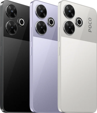 Poco M6 128 GB Hafıza 6 GB Ram 6.79 inç 108 MP Çift Hatlı IPS LCD Ekran Android Akıllı Cep Telefonu Siyah