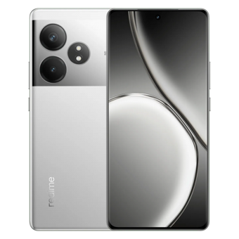 Realme GT 6T 256 GB Hafıza 12 GB Ram 6.78 inç 50 MP Çift Hatlı AMOLED Ekran Android Akıllı Cep Telefonu Gümüş