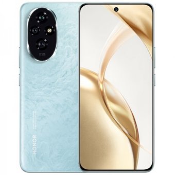 Honor 200 256 GB Hafıza 12 GB Ram 6.7 inç 50 MP Çift Hatlı OLED Ekran Android Akıllı Cep Telefonu Mavi