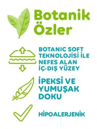 Önlem Botanika 4 Numara Bantlı Bebek Bezi 72'li