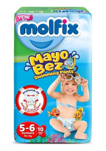 Molfix 5 - 6 Numara Mayo Bebek Bezi 10'lu