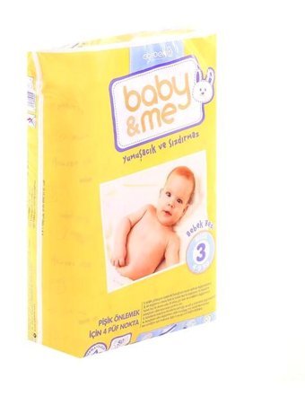 Baby Me 3 Numara Bantlı Bebek Bezi 50'li