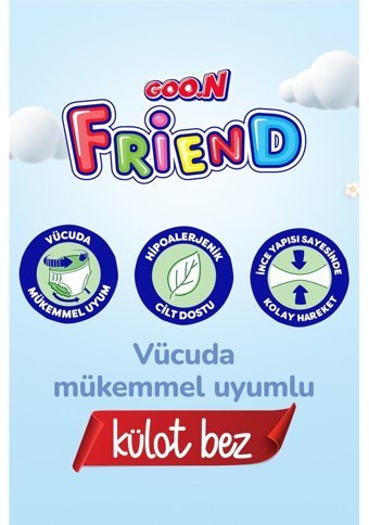 Goon 7 Numara Külot Bebek Bezi 42'li