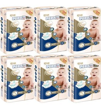Pedo 5 Numara Bantlı Bebek Bezi 120'li