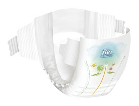 Sleepy Bio Natural 7 Numara Bantlı Bebek Bezi 168'li