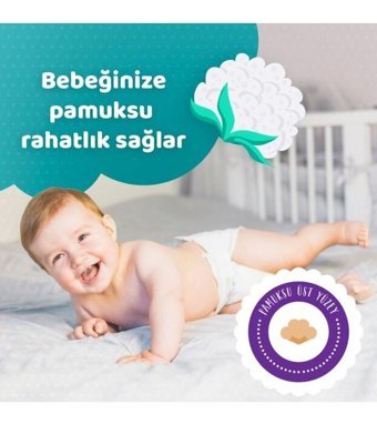 Elbebek Elite 3 Numara Bantlı Bebek Bezi 144'lü
