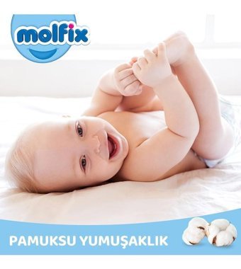 Molfix 4 Numara Bantlı Bebek Bezi 68'li