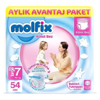 Molfix 7 Numara Külot Bebek Bezi 54'lü