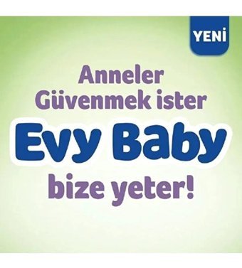 Evy Baby 5 Numara Bantlı Bebek Bezi 176'lı