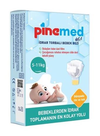 Pinemed 2 Numara Bantlı Bebek Bezi 2'li
