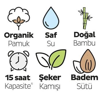 Sleepy Bio Natural 7 Numara Bantlı Bebek Bezi 200'lü