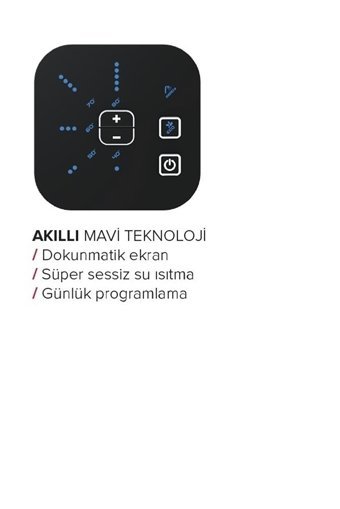 Ariston Velis Evo 1500 W 50 lt Dijital Dikey Tezgah Üstü Termosifon