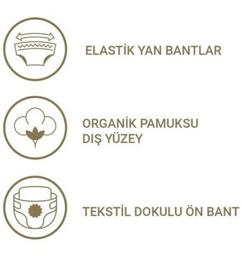 Pedo 1 Numara Bantlı Bebek Bezi 9x40'lı
