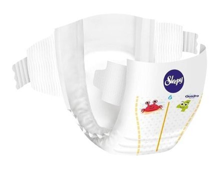 Sleepy Extra 3 Numara Bantlı Bebek Bezi 168'li