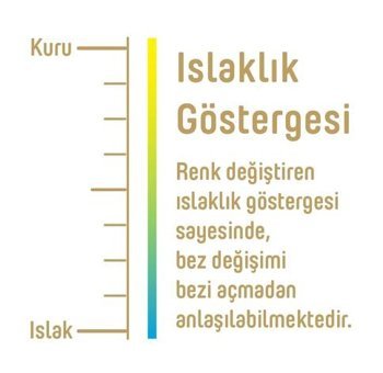 Pure Baby Organik 3 Numara Organik Bantlı Bebek Bezi 168'li