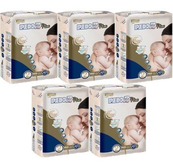 Pedo 2 Numara Bantlı Bebek Bezi 5x40'lı