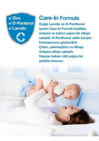 Carine 5 Numara Bantlı Bebek Bezi 2x31'li