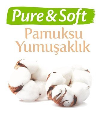 Molfix Pure Soft 3 Numara Bantlı Bebek Bezi 392'li