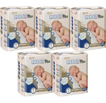 Pedo 1 Numara Bantlı Bebek Bezi 4x50'li