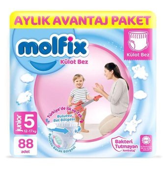Molfix 5 Numara Külot Bebek Bezi 88'li