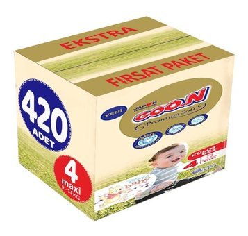 Goon Premium Soft 4 Numara Külot Bebek Bezi 420'li