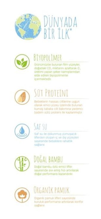 Sleepy Bio Natural 7 Numara Bantlı Bebek Bezi 14'lü