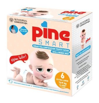 Pine 6 Numara Bantlı Bebek Bezi 16'lı