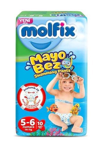 Molfix 5 - 6 Numara Külot Bebek Bezi 10'lu
