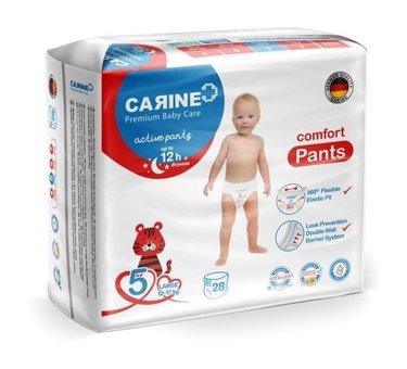 Carine Active 5 Numara Külot Bebek Bezi 28'li