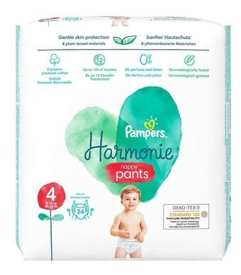 Prima Pampers Harmonie 4 Numara Külot Bebek Bezi 4x24'lü