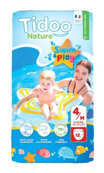 Tidoo 4 Numara Mayo Bebek Bezi 12'li
