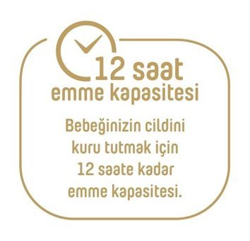 Pure Baby Organic 4 Numara Organik Bantlı Bebek Bezi 104'lü