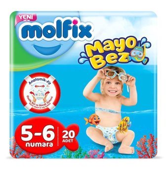 Molfix 5 - 6 Numara Mayo Bebek Bezi 20'li
