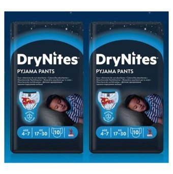 Drynites 4+ Numara Külot Bebek Bezi 2x10'lu